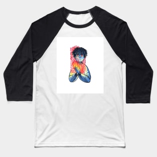 Fire Sprite boy Baseball T-Shirt